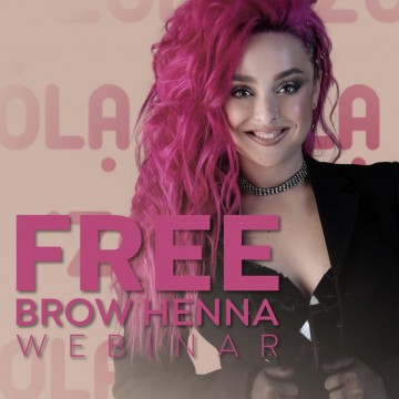 FREE Brow Henna Webinar by...